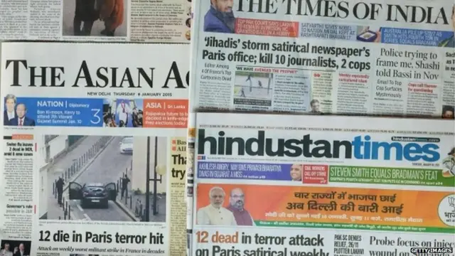 Newspapers in New Delhi