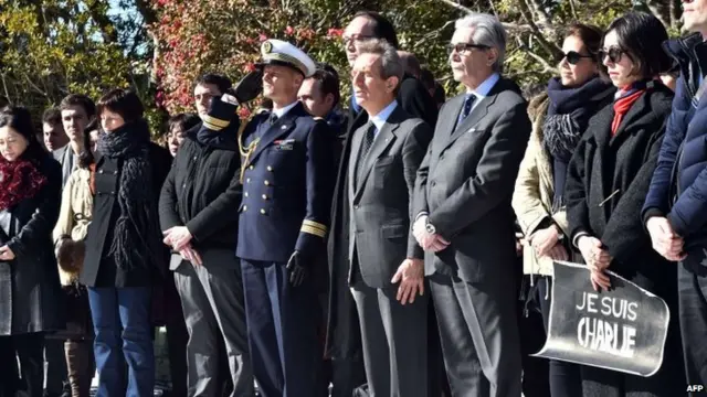 A rally for Charlie Hebdo in Japan