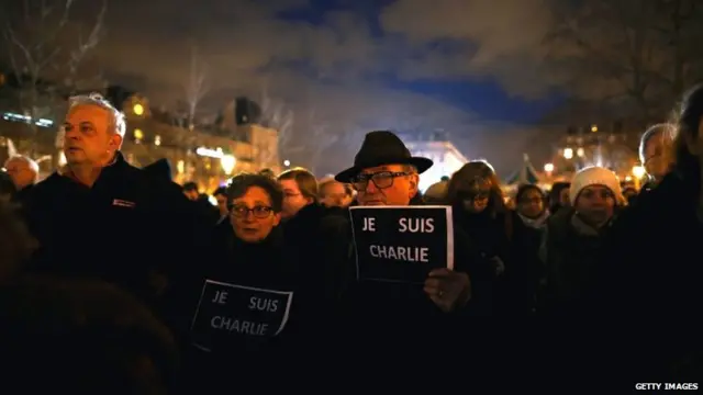 Place de Republique vigil