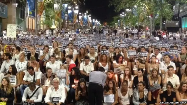 Vigil held in Sydney