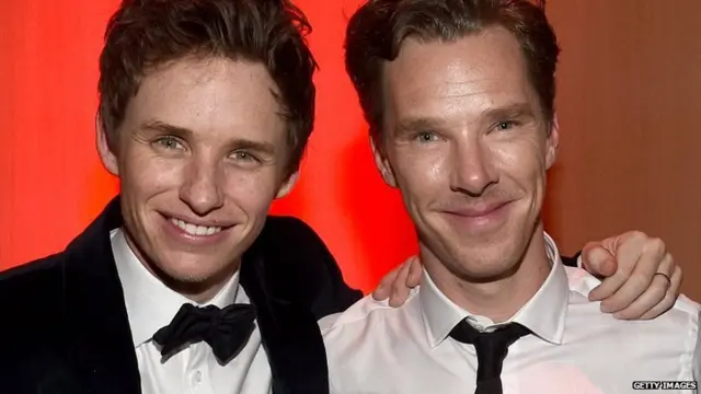 Eddie Redmayne and Benedict Cumberbatch