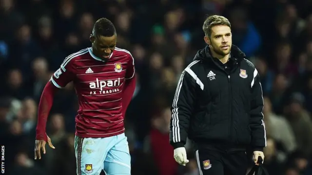 West Ham striker Diafra Sakho