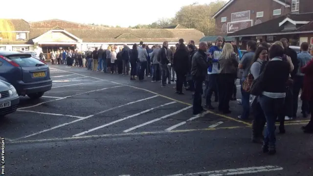 Lakeside queues