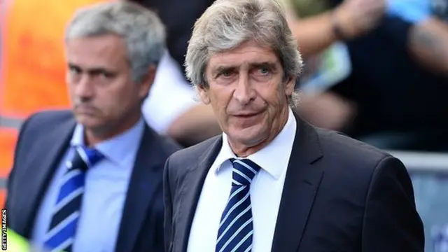 pellegrini and mourinho