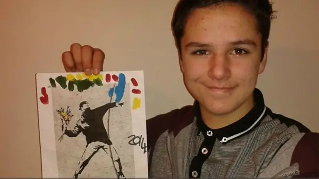 Ben and his Banksy