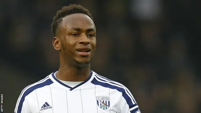 West Brom striker Saido Berahino