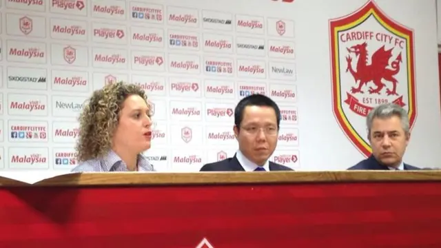 Cardiff City press conference