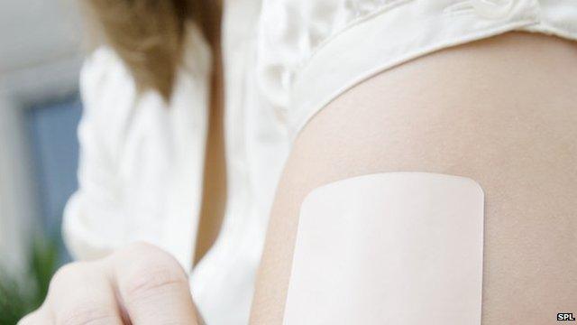 Nicotine replacement can be in the form of patches and sprays