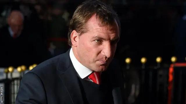 Liverpool manager Brendan Rodgers