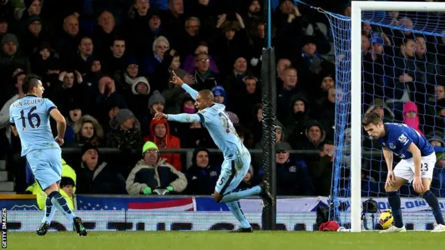 Fernandinho Celebrates