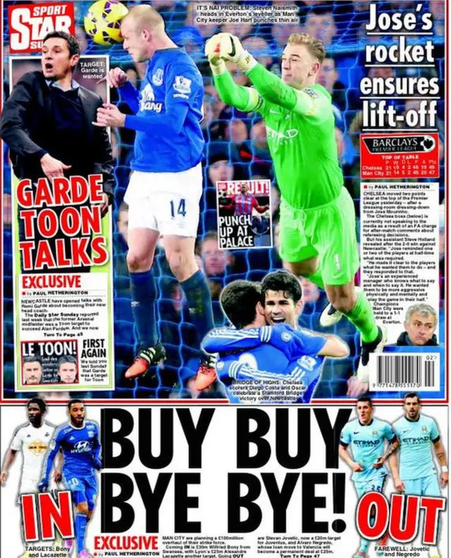 Daily Star back page