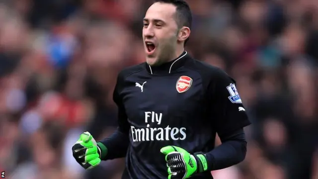 Arsenal goalkeeper David Ospina