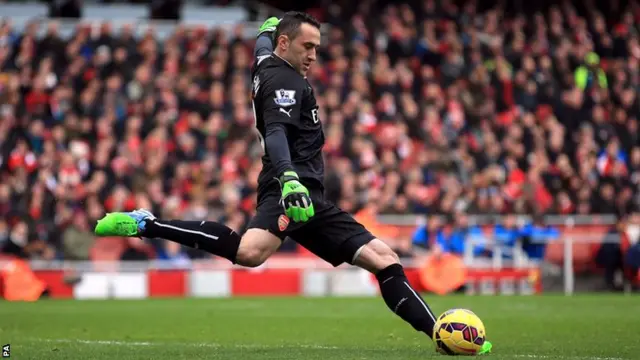 Arsenal keeper David Ospina