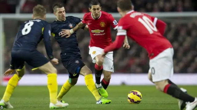 Angel Di Maria with possession