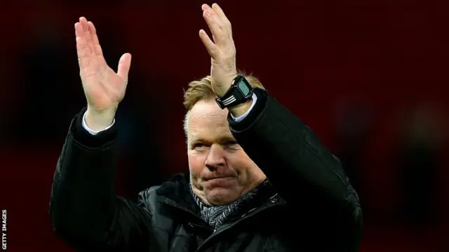 Southampton manager Ronald Koeman