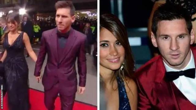 Lionel Messi's suits