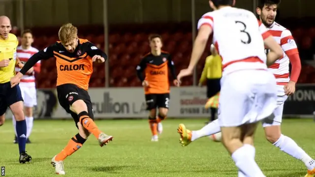 Stuart Armstrong fires Dundee United into the lead