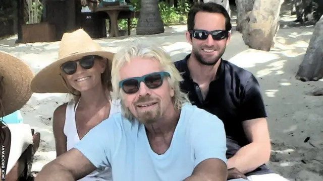 Ben Ainslie, Georgie Thompson & Richard Branson