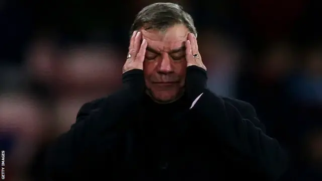 West Ham United manager Sam Allardyce