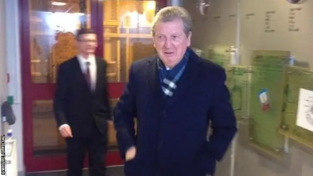 England manager Roy Hodgson