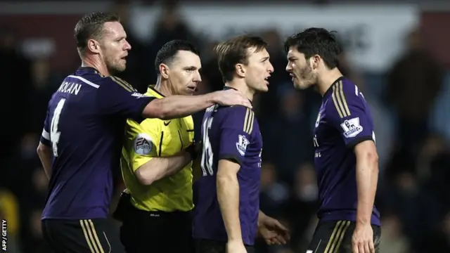 Mark Noble and James Tomkins