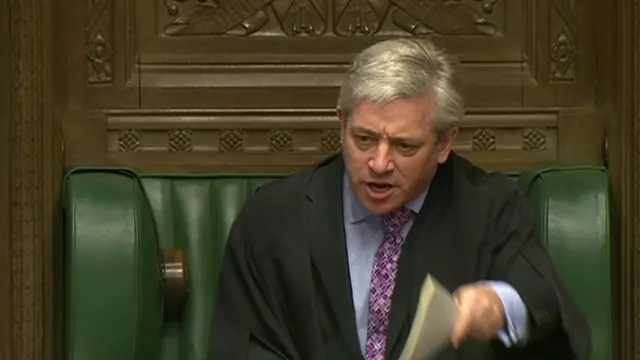 Speaker John Bercow