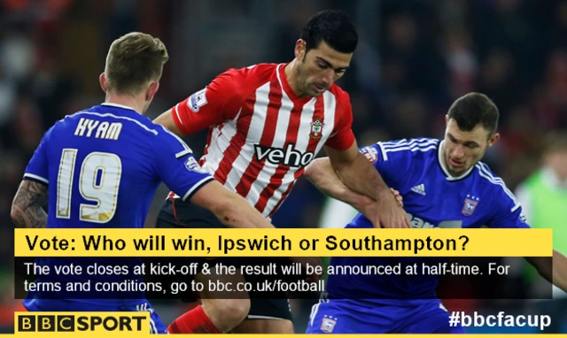 Ipswich v Southampton