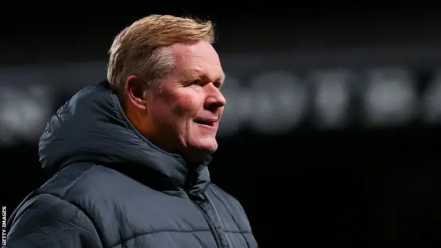 Southampton boss Ronald Koeman