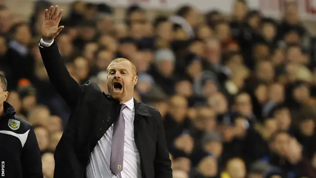 Burnley boss Sean Dyche