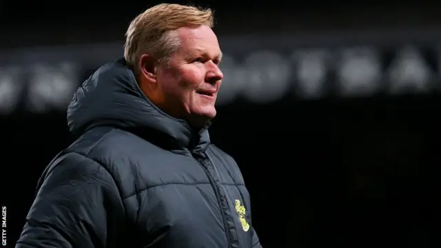 Southampton boss Ronald Koeman