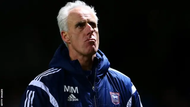 Ipswich Town boss Mick McCarthy