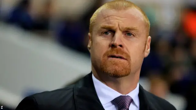 Burnley manager Sean Dyche