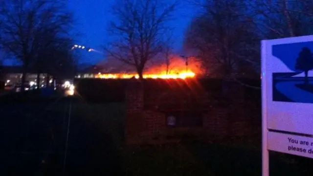 Crowmarsh Gifford fire