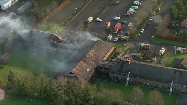 Crowmarsh Gifford fire