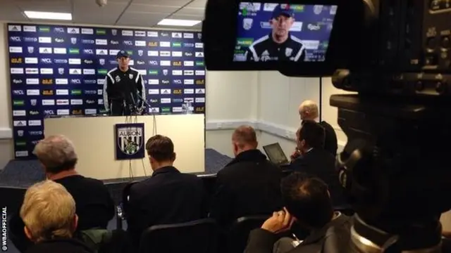 West Brom boss Tony Pulis