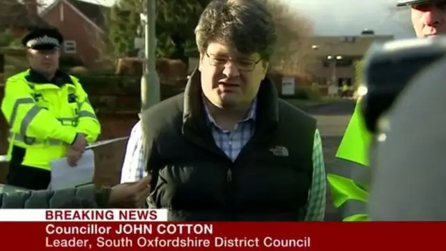 Leader of South Oxfordshire District Council John Cotton