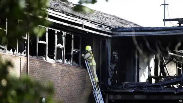 Crowmarsh Gifford fire