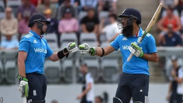 England openers Ian Bell and Moeen Ali