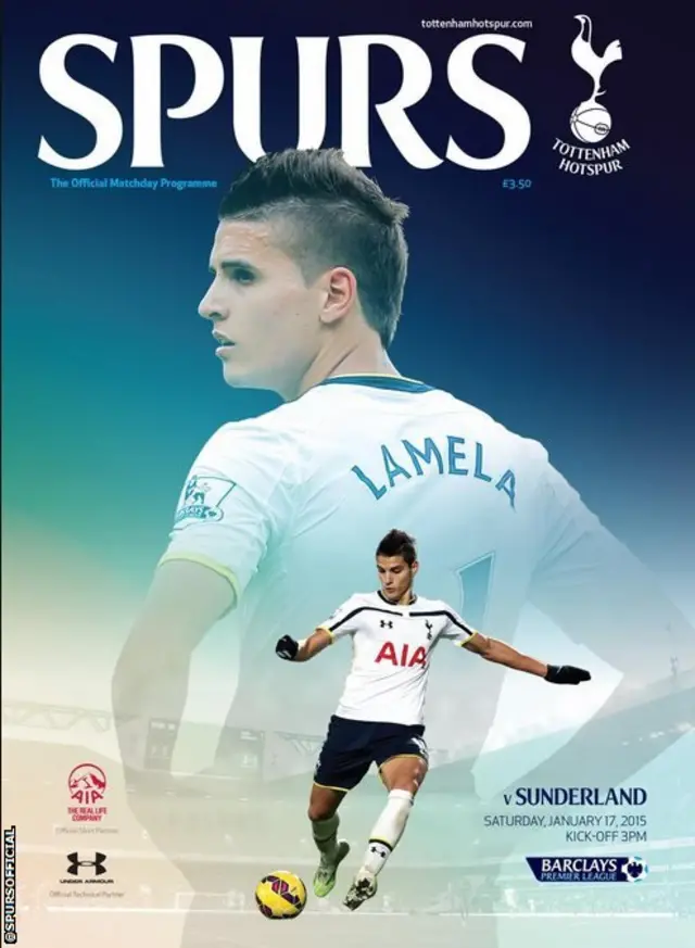 Tottenham programme