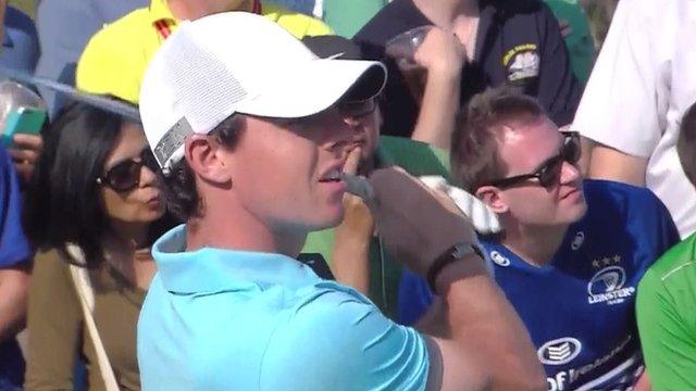 Rory McIlroy's first pro hole-in-one