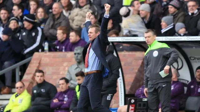 Stuart Pearce celebrates his side scoring