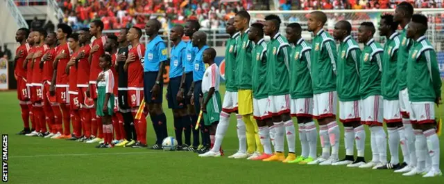 Afcon line-up