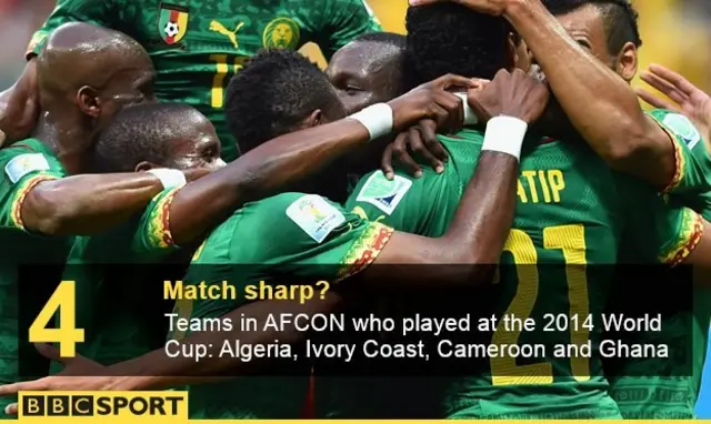 Cameroon celebrate