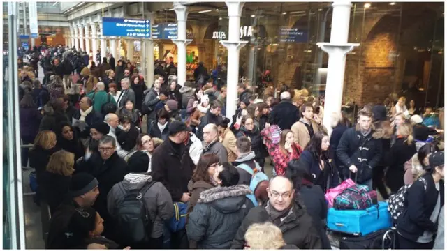 St Pancras International station