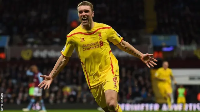 Rickie Lambert celebrates