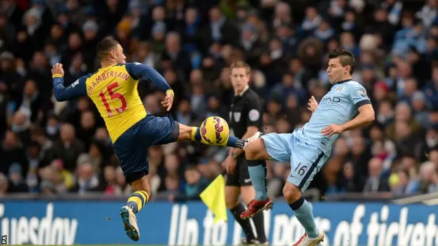 Sergio Aguero in action