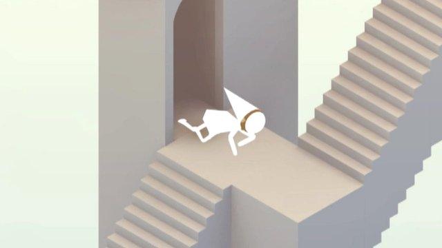 Monument Valley computer game screen grab