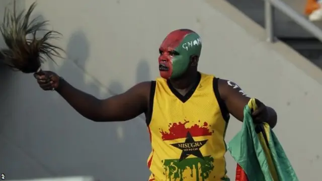 Ghana fan