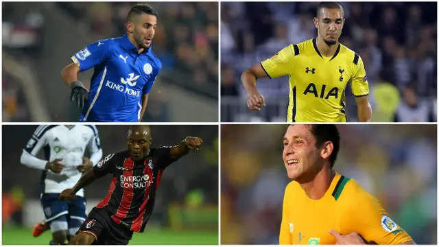 Mahrez, Furman, Bentaleb, Rantie