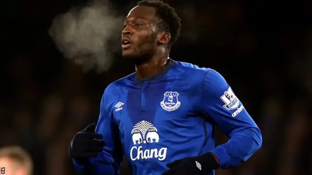 Everton striker Romalu Lukaku